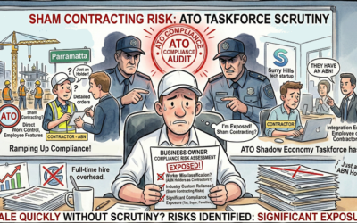 Contractor or Employee? The ATO’s “Shadow Economy” Taskforce is Watching.