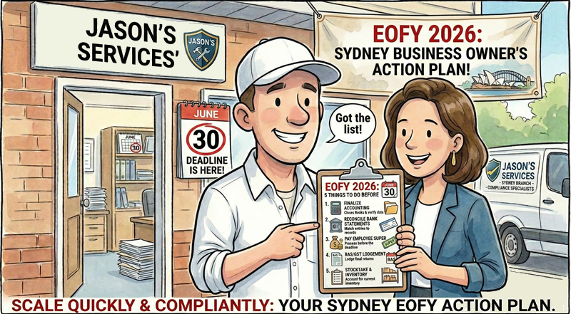 EOFY 2026: 5 Things Sydney Business Owners Must Do Before June 30
